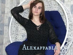 Alexaffable