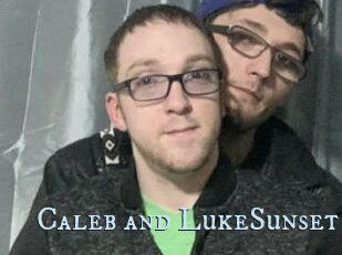 Caleb_and_LukeSunset