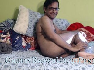 ChubbyBrownUncutPenis