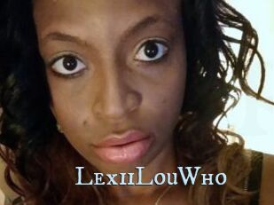 LexiiLouWho