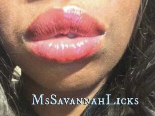 MsSavannahLicks