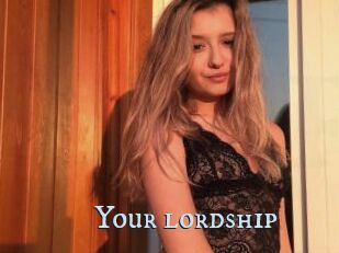 Your_lordship